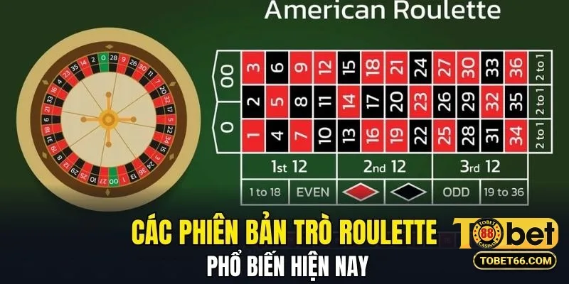 Các phiên bản Roulette